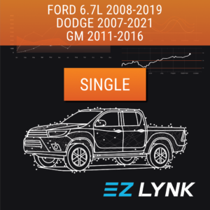 Single Ford 2008-2019, Dodge/Ram 2007-2021, GM 2011-2016